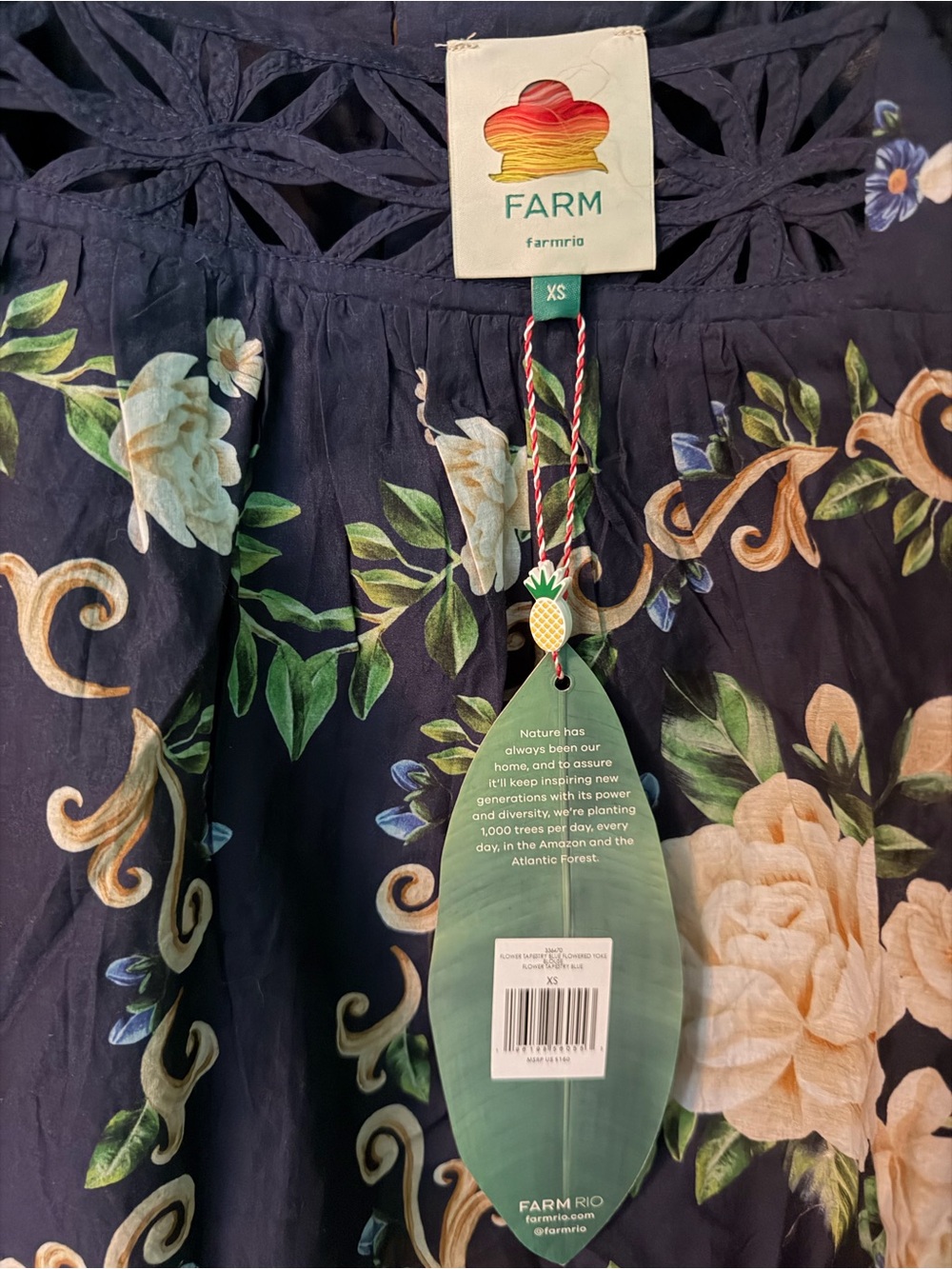 Farm Rio Tapestry Blouse - Picture 4 of 4